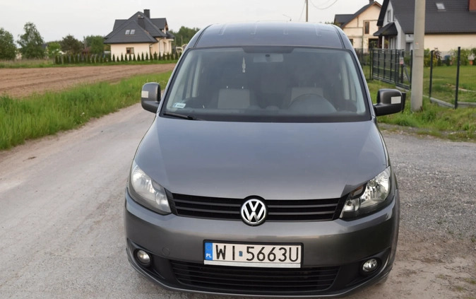 Volkswagen Caddy cena 43300 przebieg: 440827, rok produkcji 2013 z Wyszków małe 704